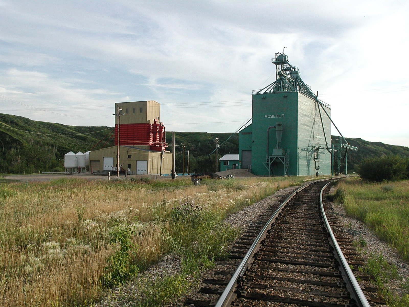 Grain elevators and warehouse storage facility